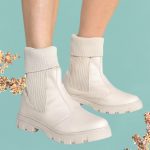 Bota Chelsea Look Fashion Tratorada Feminina