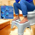 Banquinho de Vaso Sanitário Apoio de Pés Para Cócoras EASYPOOP