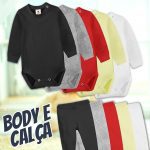 Kit 10 Peças Body e Calça Longo, Zupt Baby, Unissex