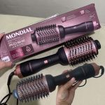 Escova Secadora Mondial, 1200W, 110V, Argan, Preto/Golden Rose – ES-14