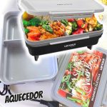 Aquecedor de Alimento Pratic Lenoxx Preto ou Aquecedor de Alimento Gourmet Bivolt com 60W 1 Litro Preto Multilaser – CE071
