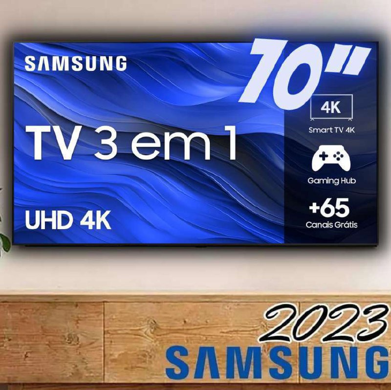 Smart TV Crystal 70" 4K UHD Samsung CU7700 - Adoro Promoção