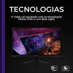 Monitor Gamer Curvo Mancer Valak, 23.6 Pol VA, FHD, 1ms, 180Hz, FreeSync e G-Sync