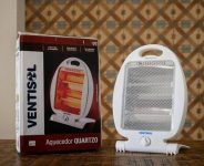 Aquecedor Doméstico Quartzo, Branco, 220v, Ventisol