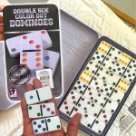 Jogo de Domino na Lata – Caixa de Metal Super Luxo