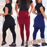 Kit 3 Leggings Saia Suplex Peluciada Termica Tapa Bumbum