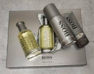 Kit Hugo Boss Bottled – Hugo Boss Bottled EDT 100ml + Shower Gel 100 ml + Desodorante Spray 150 ml