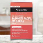 Neutrogena Sabonete Facial em Barra Deep Clean Intensive, 80g