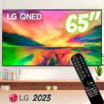 Smart TV 65″ 4K LG 65QNED80SRA Quantum Dot NanoCell 120Hz