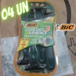Aparelho de Barbear BIC Comfort 3 Advance, Pele Sensível Leve 4 Pague 3