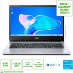 Notebook Acer A314-35-C393 Celeron 4500 4GB 128GB SSD Linux