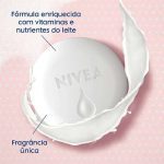 NIVEA Sabonete em Barra Pure Milk Sensitive 90g