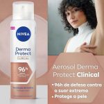 NIVEA Desodorante Antitranspirante Aerossol Derma Protect Clinical 150ml