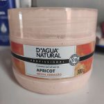 Creme Esfoliante Apricot Média Abrasão, D’agua Natural, 300 g