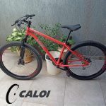 Caloi Bicicleta Vulcan Aro 29 Vermelha Tamanho 17