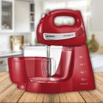 Batedeira Mondial, Bella Massa Inox Premium, 110V, Vermelho, 400W