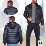 Jaqueta Lucky Sailing Puffer Capuz Removível Masculina