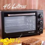 Forno Elétrico 127V com 1500W Capacidade de 46 Litros Multilaser