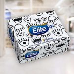 Lenço de Papel Elite Softy’S Máxima Suav 100 Fls, Elite, 100 Unidades