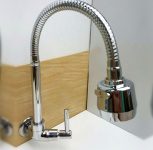 Torneira De Luxo Gourmet Pia Cozinha Parede Flexível