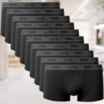 Kit com 10 Cuecas Boxer Sport Preta – Polo Match