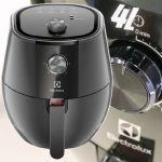 Fritadeira Elétrica sem oleo Electrolux Airfryer 4L 8 receitas pré-sugeridas desligamento
