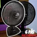 Ventilador de Mesa MONDIAL 110V, 30cm, 6 pás, Super Power – VSP-30-B