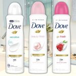 Antitranspirante Aerossol 72h Proteção Dove Men+Care ou feminino 150ml