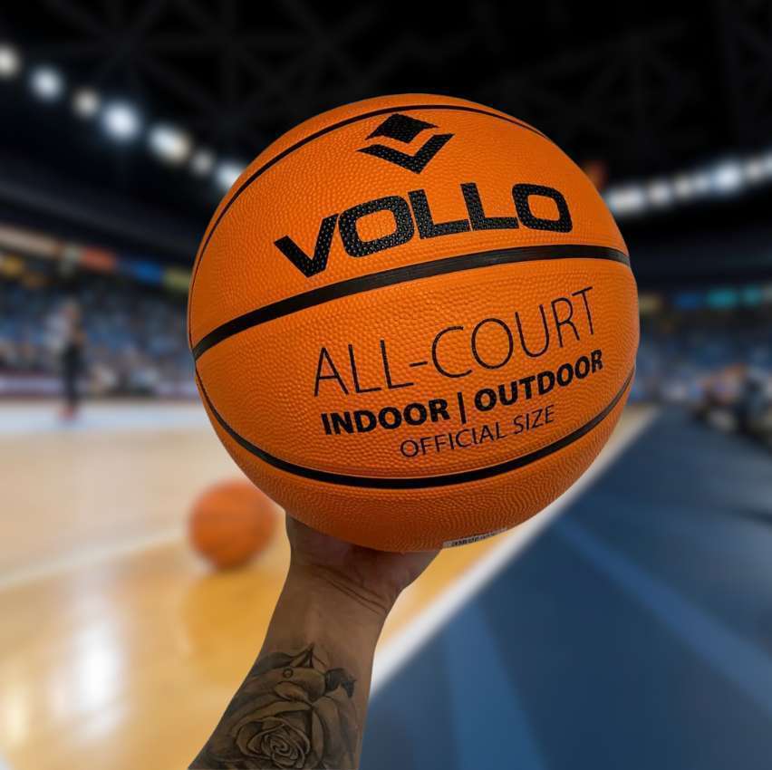 Bola de Basquete Oficial da Vollo Tamanho 7 All-Court Indoor