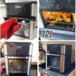 Fritadeira Elétrica sem óleo/Air Fryer Mondial – AFO-12L-BI Oven Preta 12L com Forno