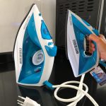 BLACK+DECKER FX2100 – Ferro de Passar a Vapor com Base Antiaderente 1200W, 110V