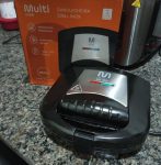 Sanduicheira c/ Acabamento Inox 127v-750w Multi – CE164 – Multilaser