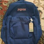 Mochila Cross Town Jansport, Unissex, Navy, Tamanho Único
