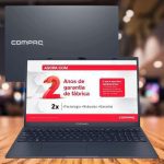 Notebook Compaq Presario 5112 Snapdragon™ 7C 4GB 128GB UFS 15,6”, 15H de Bateria, Windows 11