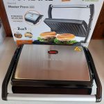 Press Grill Master Press, Mondial, Preto/Inox, 1000W, 110V