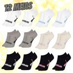Kit 12 Meias Puma Sapatilha Invisível Soquete PUMA