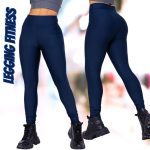 Calça Legging Fitness Feminino Academia Suplex Donna Martins