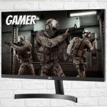 Monitor Gamer LG Ultragear 24ML600M – 23.8″ Full HD IPS, 2 HDMI, FreeSync, 1ms GtG, FreeSync