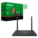 Roteador Residencial Wireless Wi-Force W4-300F Preto Intelbras