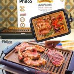 Churrasqueira Elétrica 1200W Philco PCQ1200D com Grelha 110V