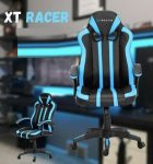 Cadeira Gamer XT Racer Reclinável Preta e Azul – Force Series XTF110