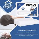 Travesseiro cervical Nasa Ortopédico Toque Macio – Lar Conforto