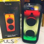 Caixa de Som Pulse FlameBox Double Bluetooth – Portátil 800W USB