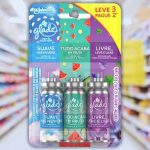 Glade Desodorizador Toque de Frescor Refil Edição Limitada 12ml 3unid