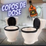 Doses de vaso sanitário, conjunto de 2