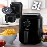 Fritadeira sem Óleo MiniFry 3L Midea Preta 127V