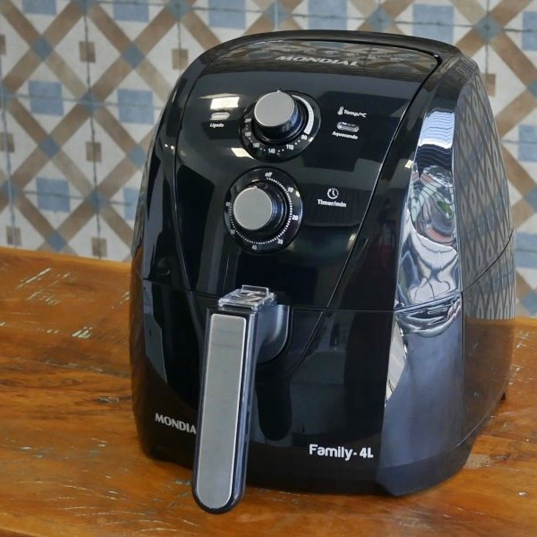 Fritadeira Elétrica sem Óleo/Air Fryer Mondial - AFN-40-BF Preta com Timer  - Fritadeira Elétrica e Acessórios - Magazine Luiza