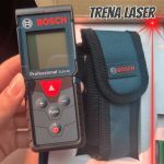 Trena Laser Bosch GLM 40 alcance 40m com bolsa protetora