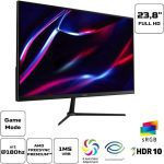 Monitor Gamer Acer Nitro5 QG240Y S3bipx Tela 23.8” resolução Full HD LED VA 180Hz