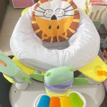 Maxibaby Cadeira de Atividades Funny 360° com Piano Musical Leão, 2 em 1